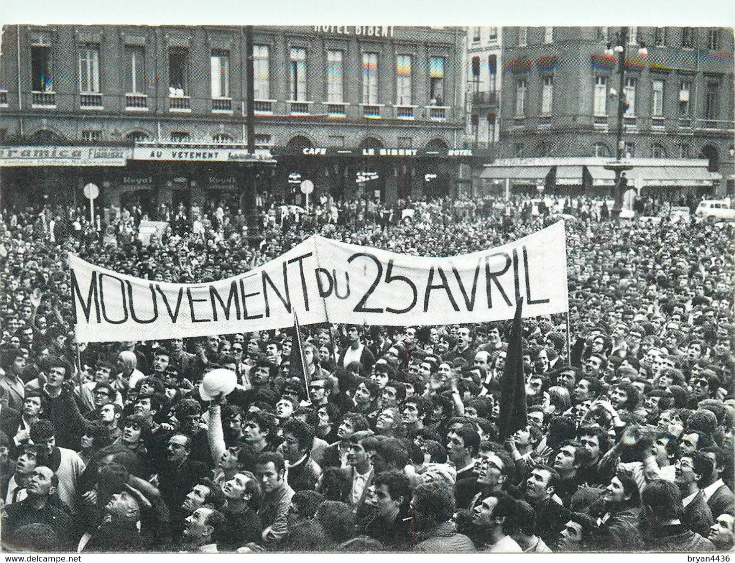 GREVES - MAI 1968 - TOULOUSE -  MANIFESTATION De GREVISTES PLACE Du CAPITOLE - 27 MAI 1968. - Strikes