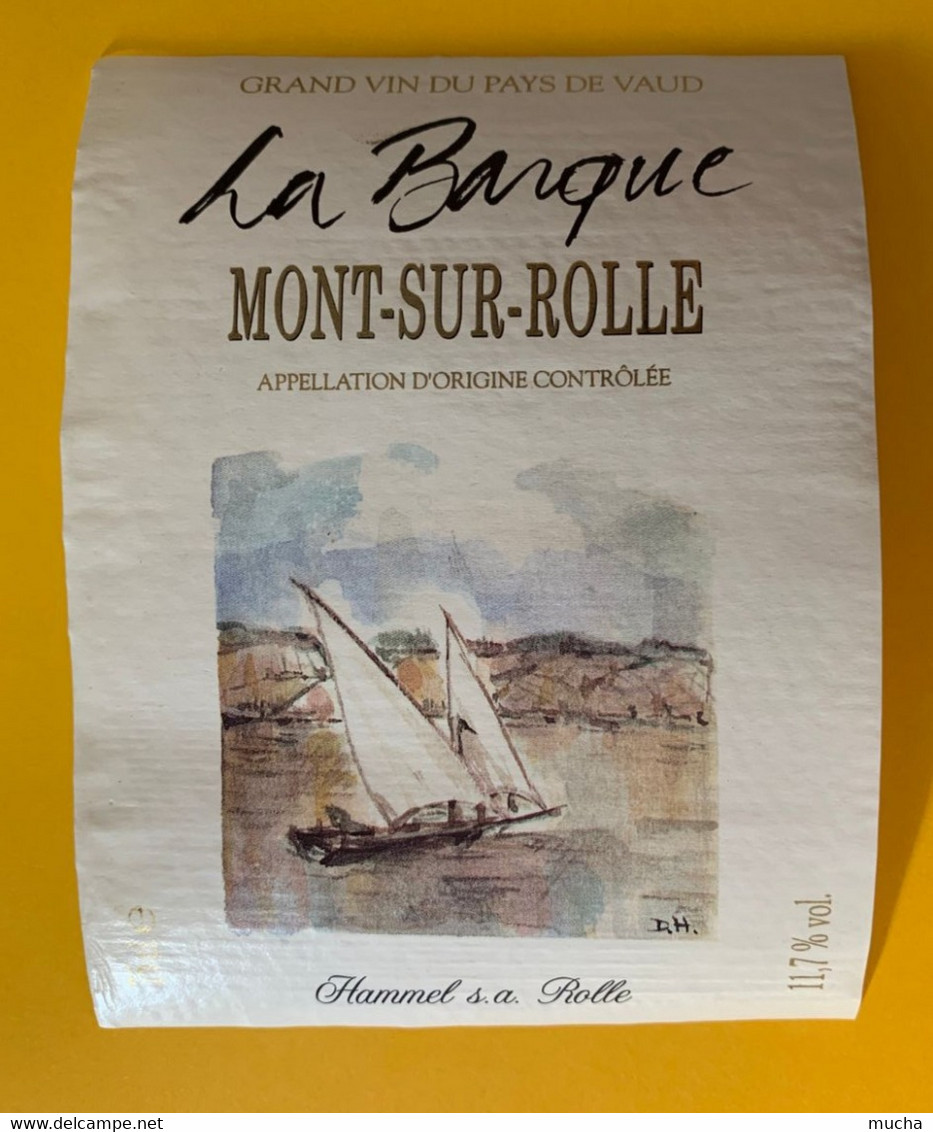 16616 -  La Barque Mont-sur-Rolle Hammel - Barcos De Vela & Veleros