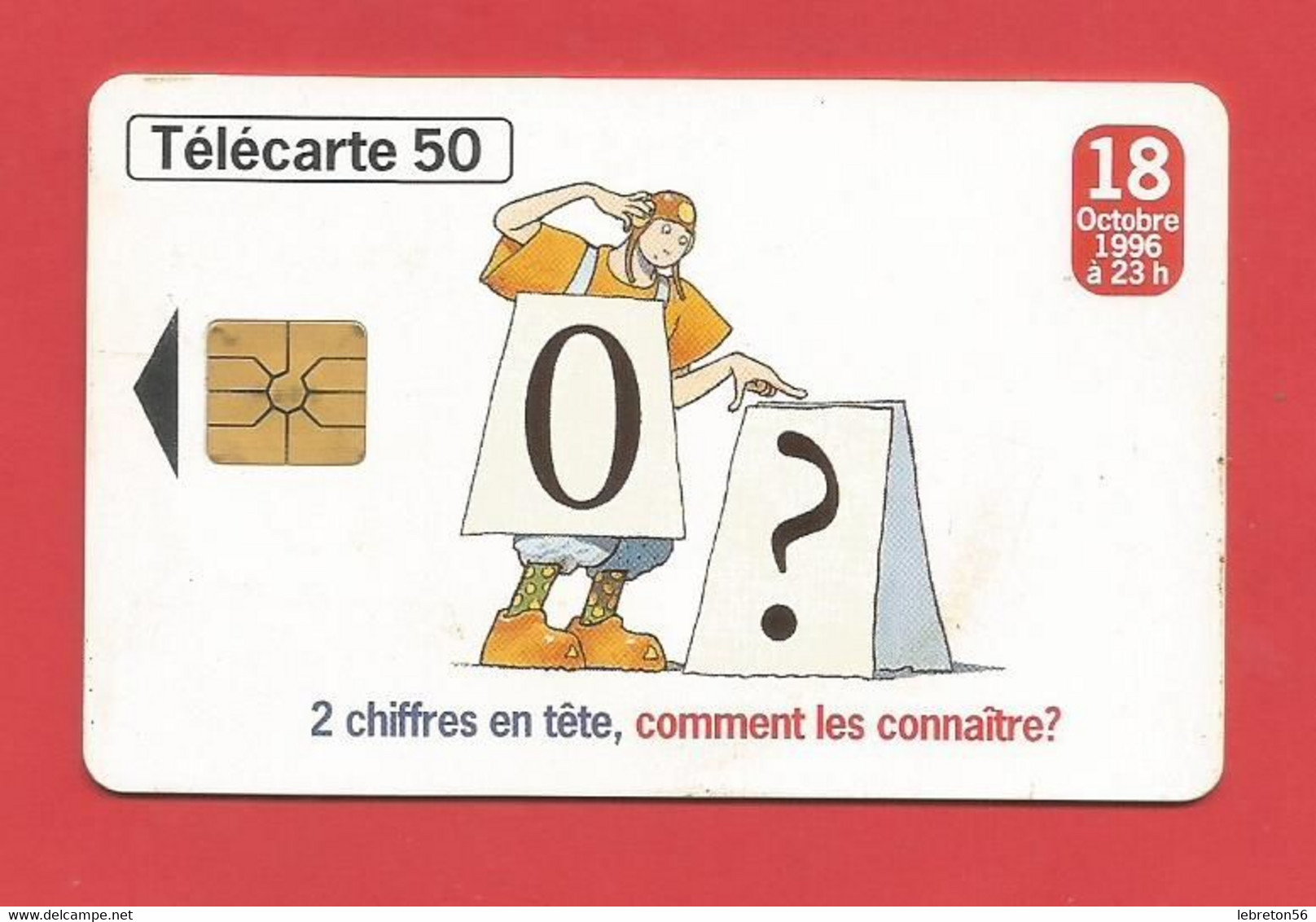 TELECARTE 50  U TIRAGE 2000 000 EX. France Télécom Numérotation à 10 Chiffres ---- X 2 Scan - Telecom Operators