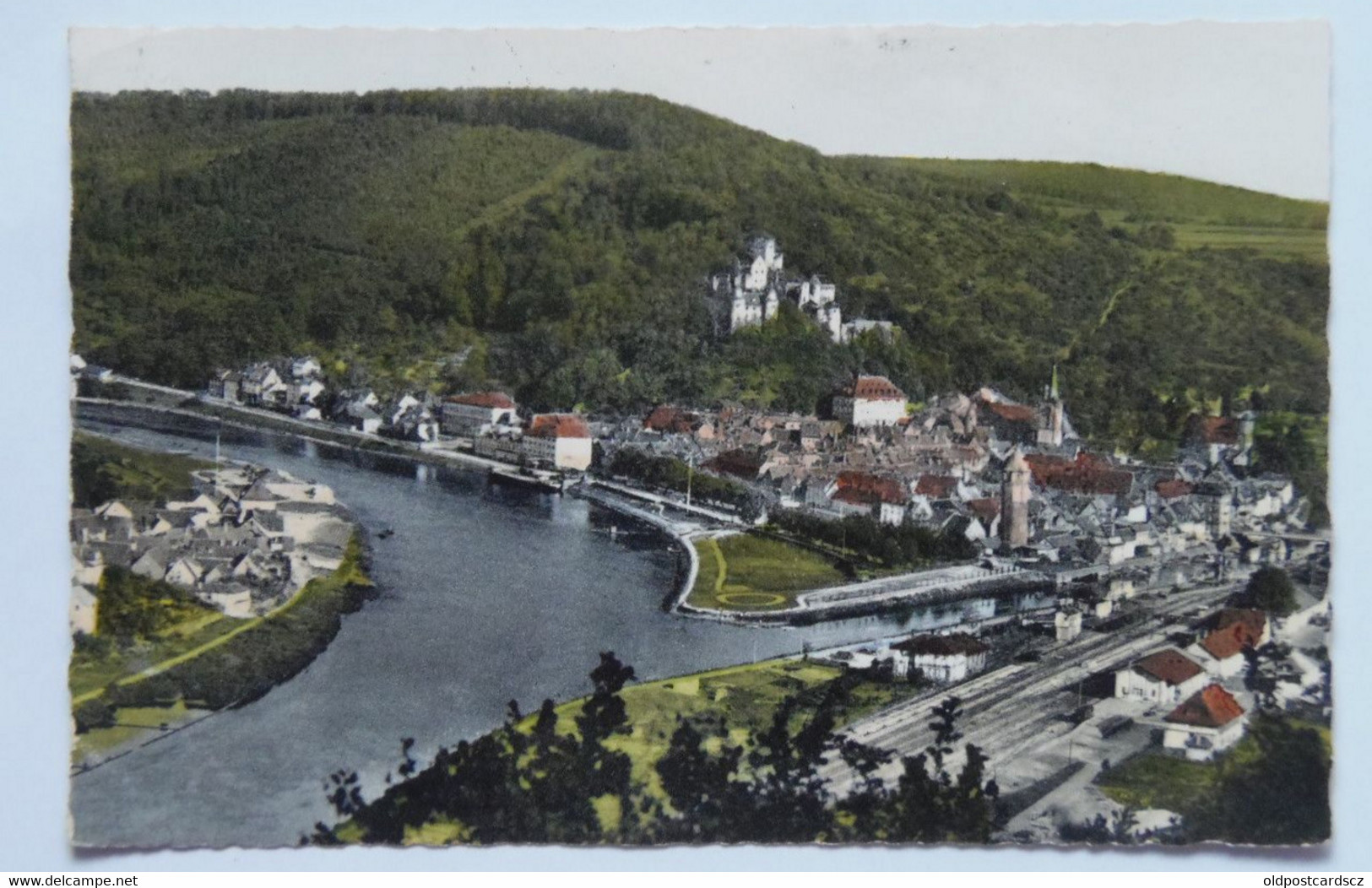 Germany 94 Wertheim Am Main Train Station Bahnhof General View River - Wertheim