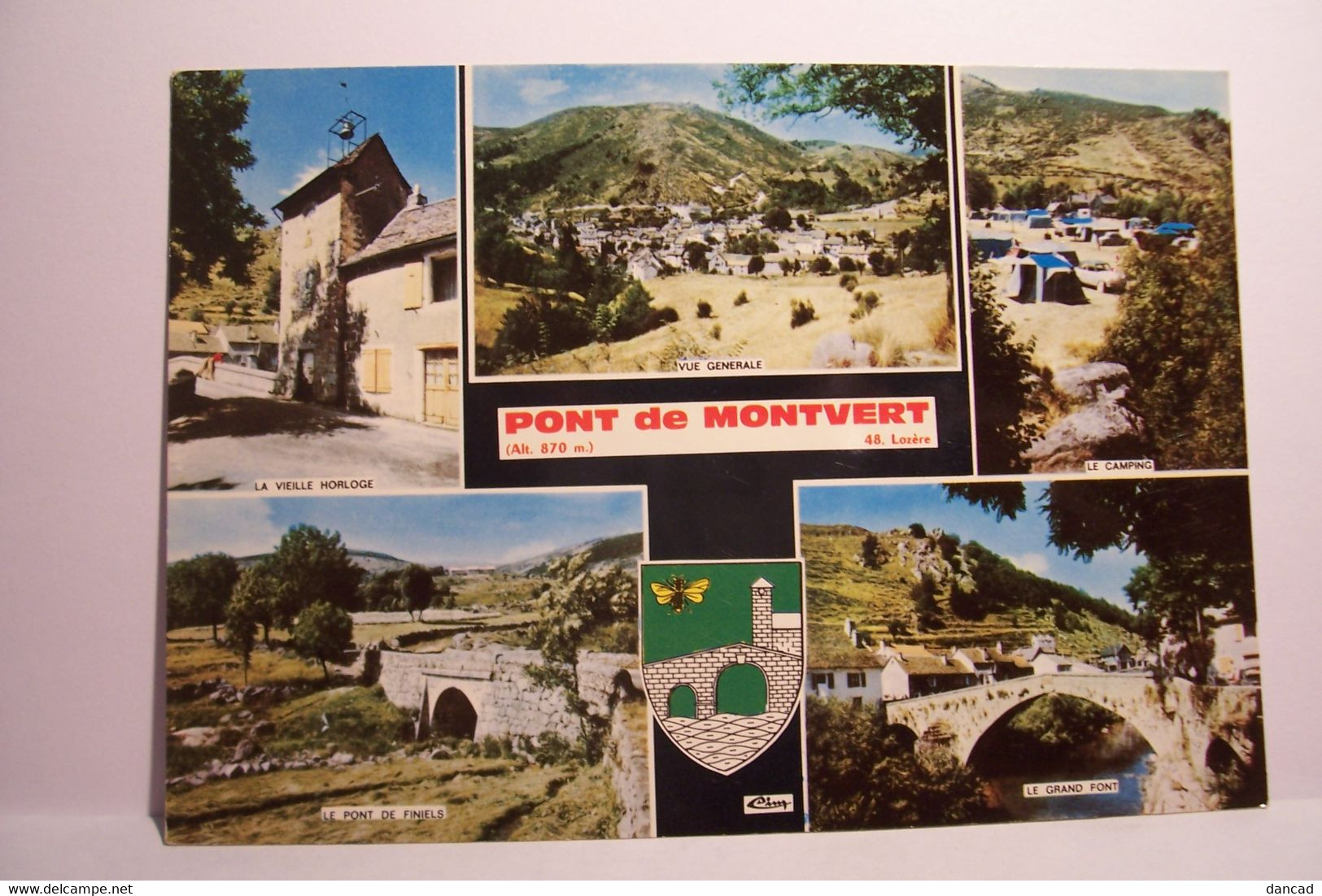PONT De MONTVERT    - MULTIVUES   -  ( Pas De Reflet Sur L'original ) - Le Pont De Montvert