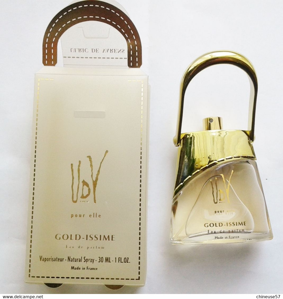 Ulrich De Varens Gold-Issime  Flacon Vaporisateur Forme Sac à Main Eau De Parfum - Damen