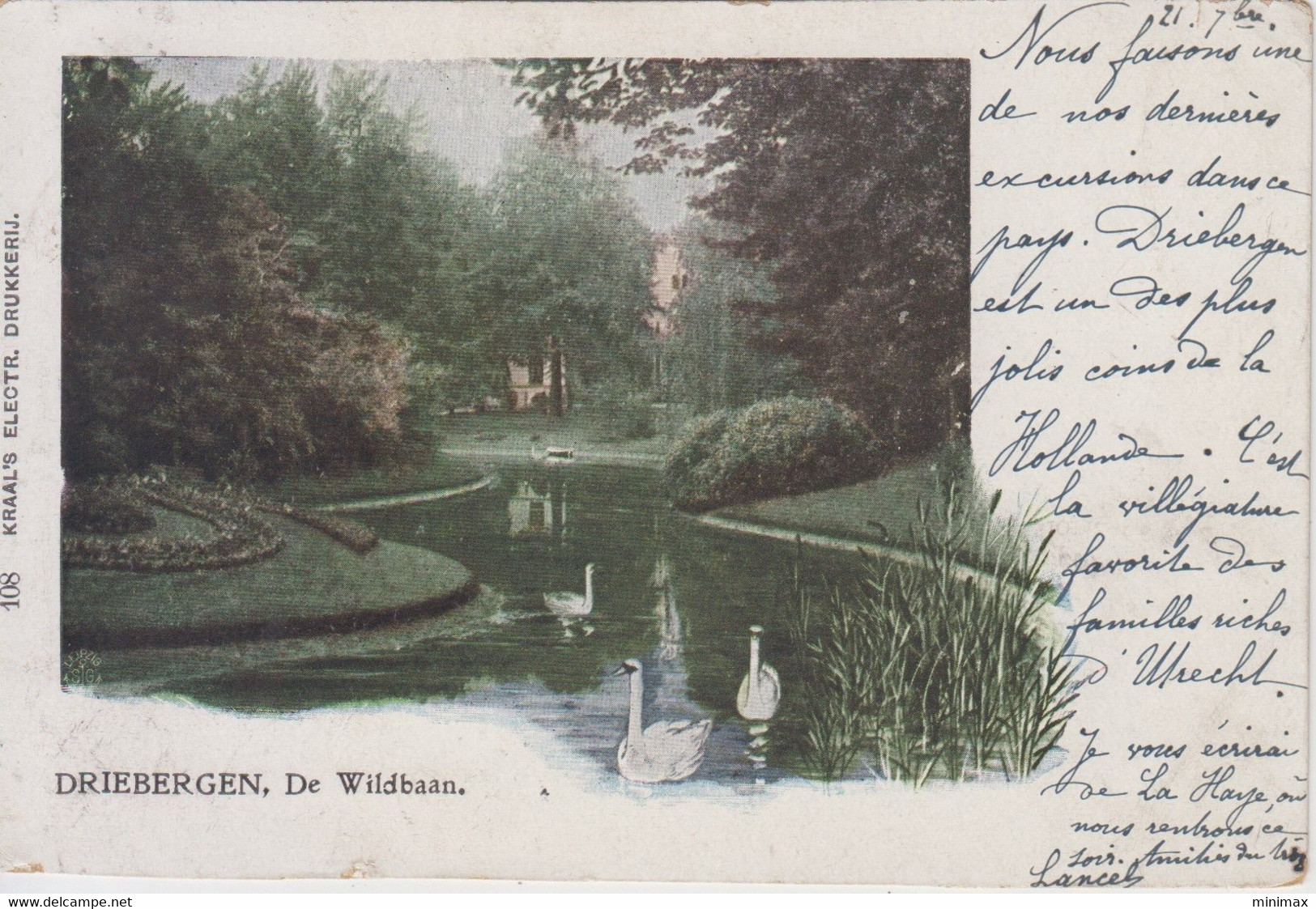 Driebergen , De Wildbaan - 1905 - Driebergen – Rijsenburg