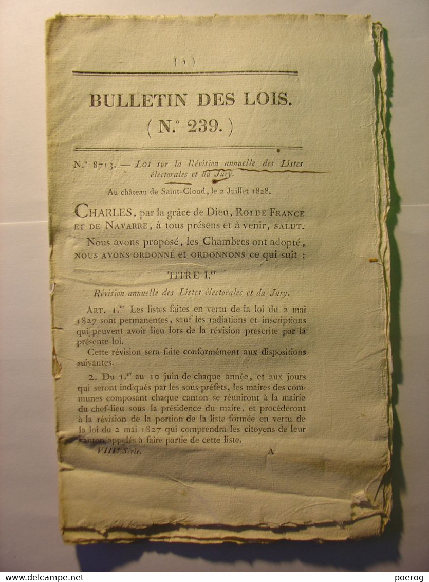 BULLETIN DE LOIS De 1828 - PALAIS DE JUSTICE NANTES - TRIBUNAUX ET PRISONS REIMS - CORREZE - FONTAINES SAINT ETIENNE - Gesetze & Erlasse
