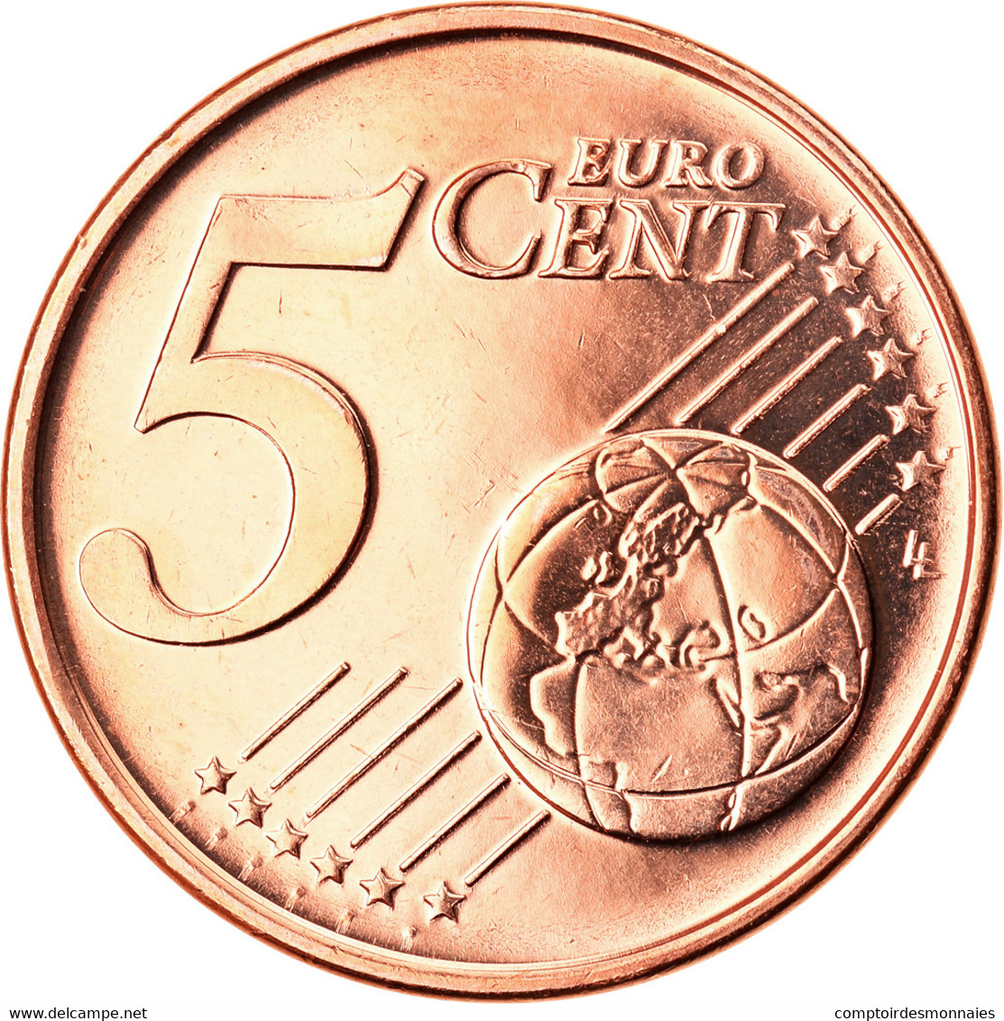 Chypre, 5 Euro Cent, 2011, SPL, Copper Plated Steel, KM:80 - Zypern