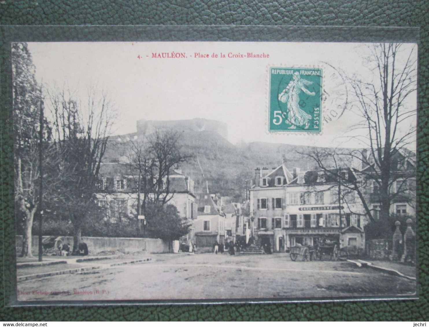 Mauleon . Place De La Croix Blanche - Mauleon Licharre