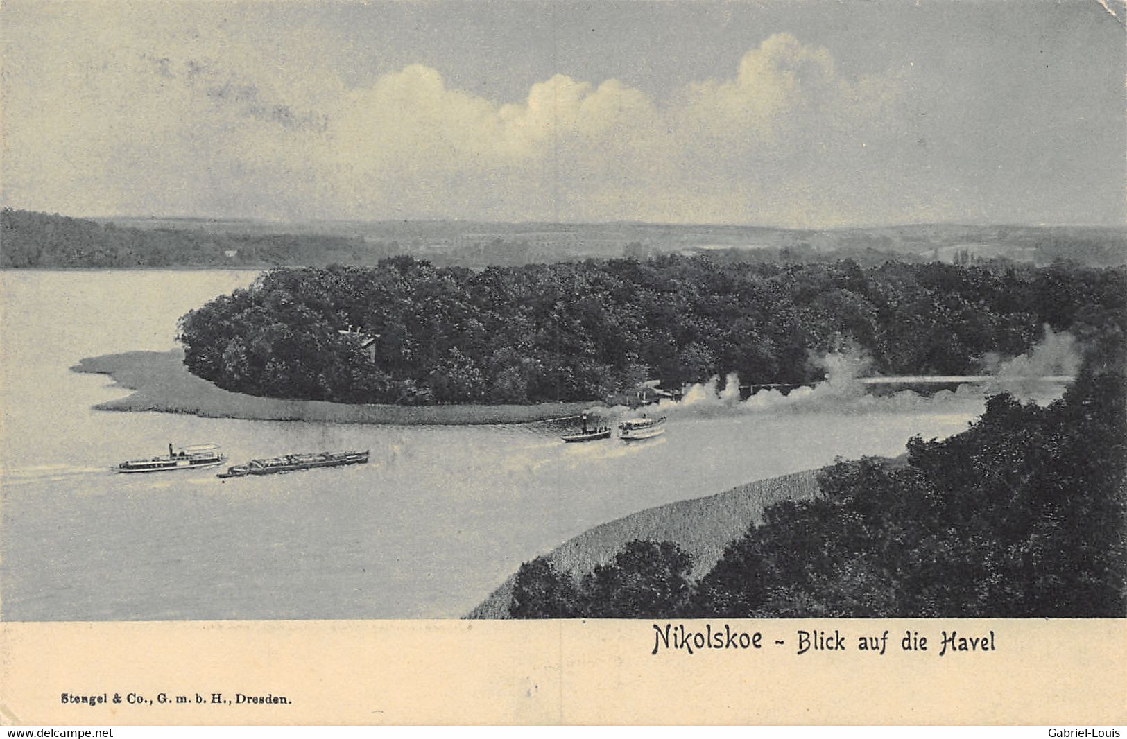 Nikolkoe Blick Auf Die Havel - Wannsee