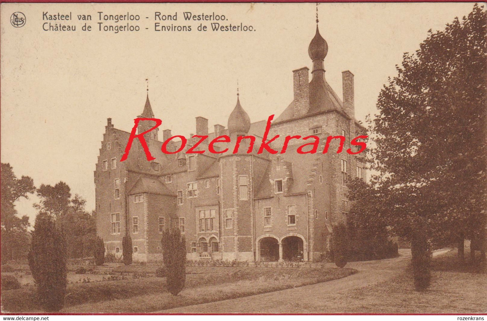 Kasteel Van Tongerloo Rond Westerloo Westerlo ZELDZAAM Antwerpse Kempen (In Zeer Goede Staat) - Westerlo