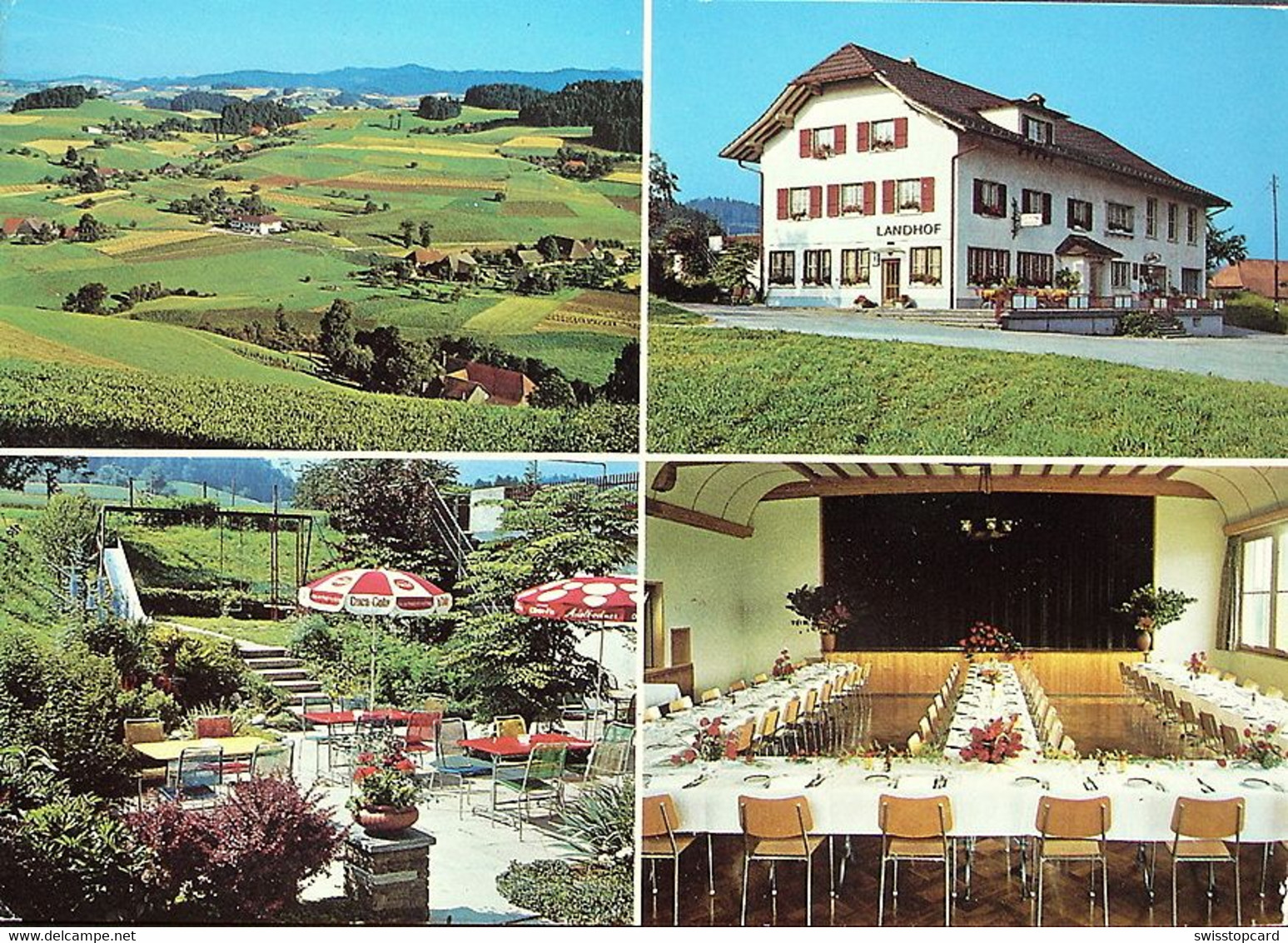 SCHWARZENBACH B/ Huttwil Restaurant Landhof - Huttwil