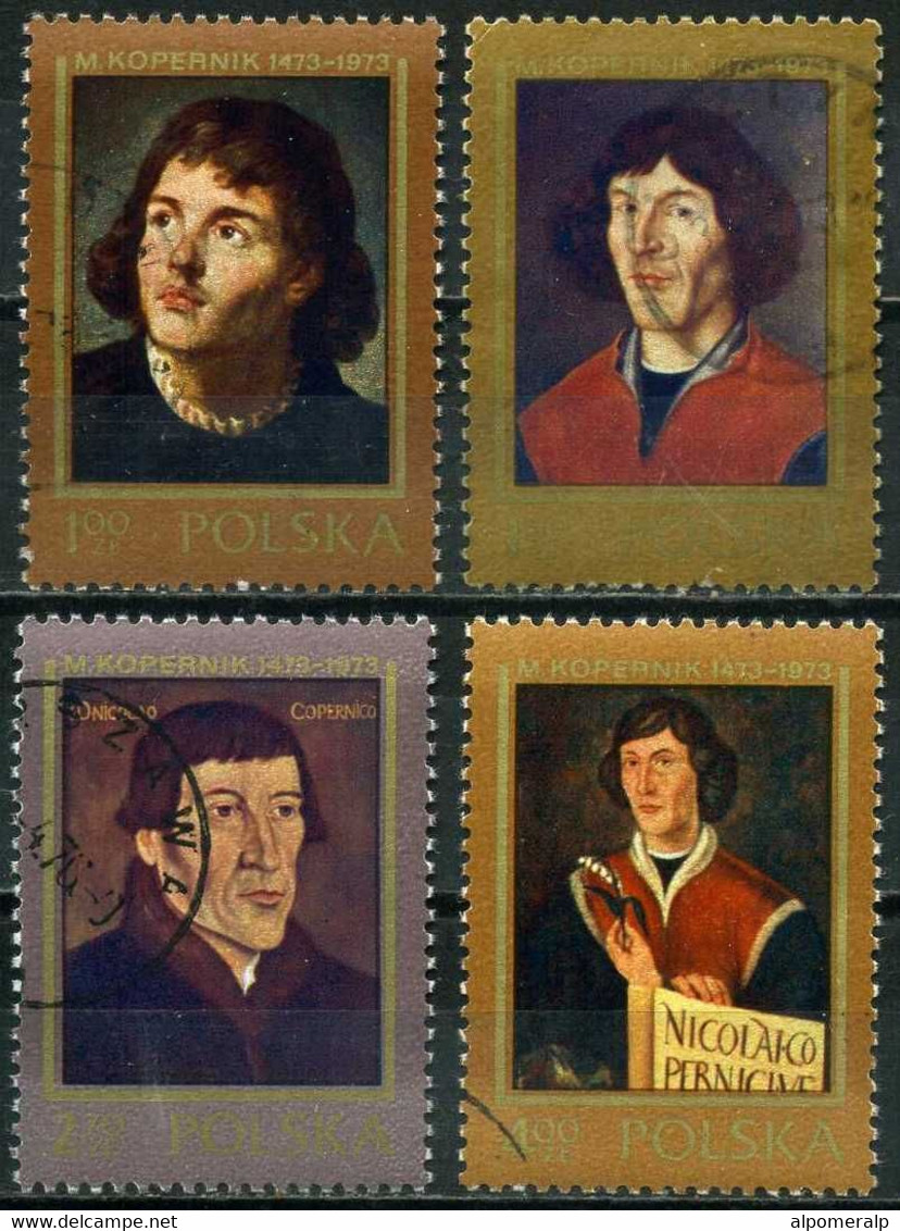 Poland 1973 Mi 2232-2235 Portraits Of Copernicus [MiNr.2236 Is Missing] - Otros & Sin Clasificación