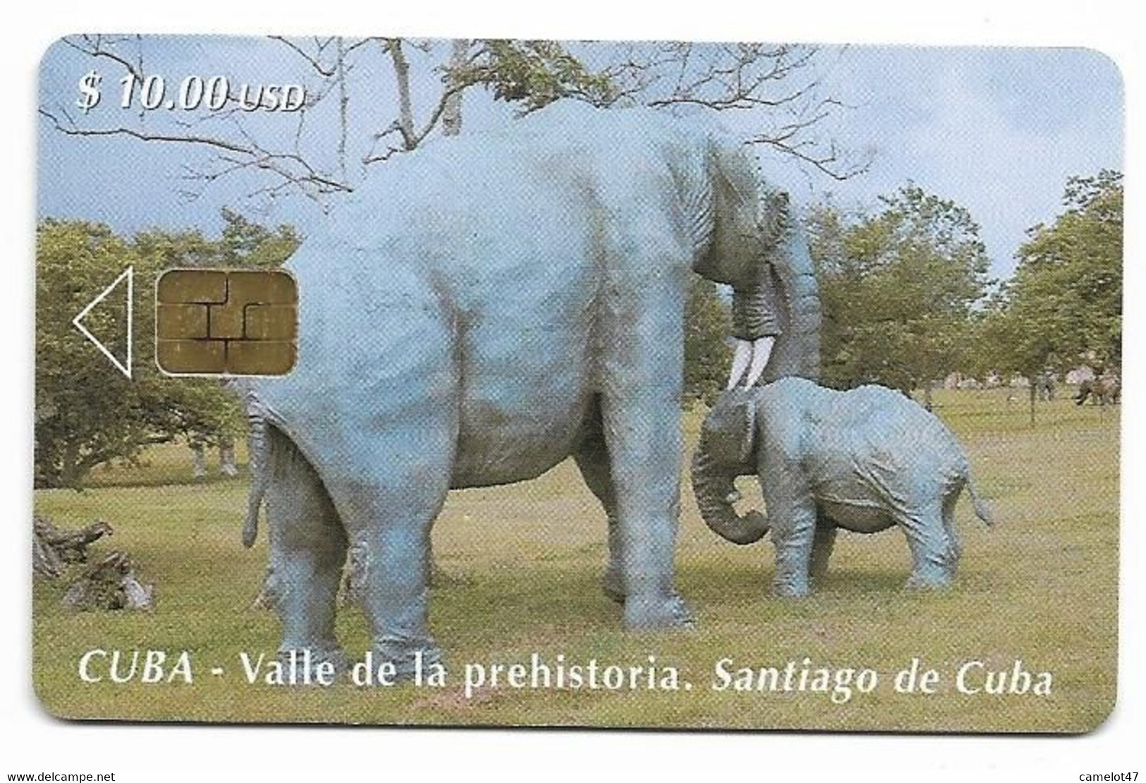 CUBA, Used Chip Phonecard, In Perfect Condition. Valle De La Prehistoria, # Cuba-70 - Cuba