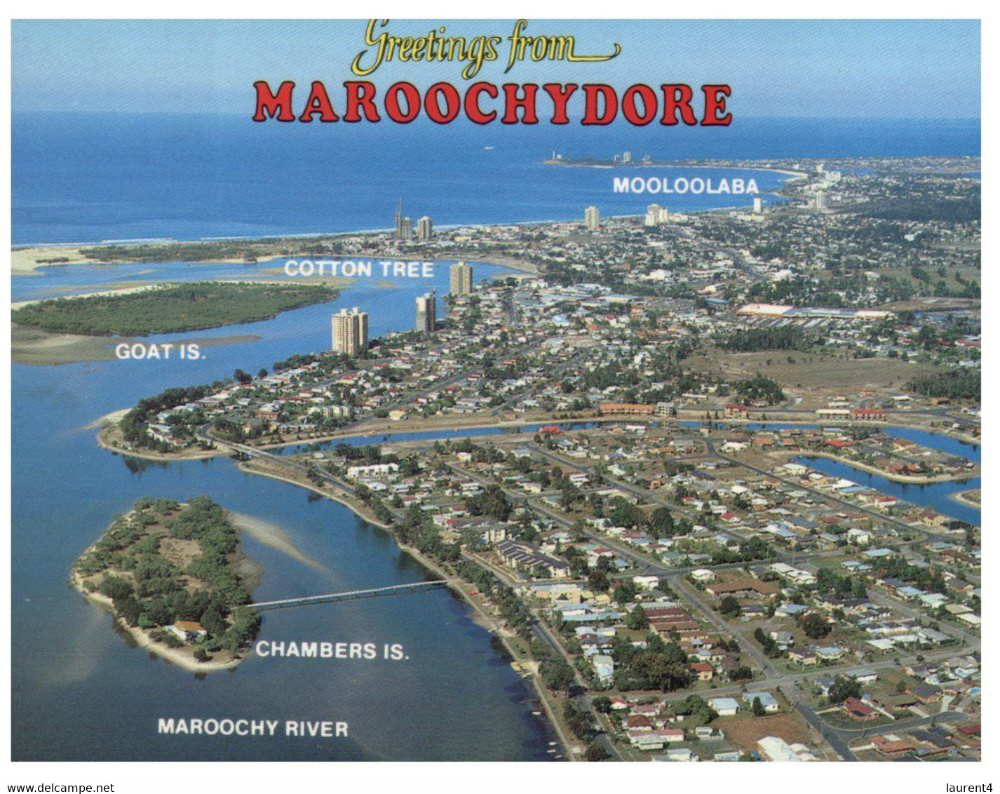 (U 11) Australia - QLD - Maroochydore (with Stamp) - Gold Coast