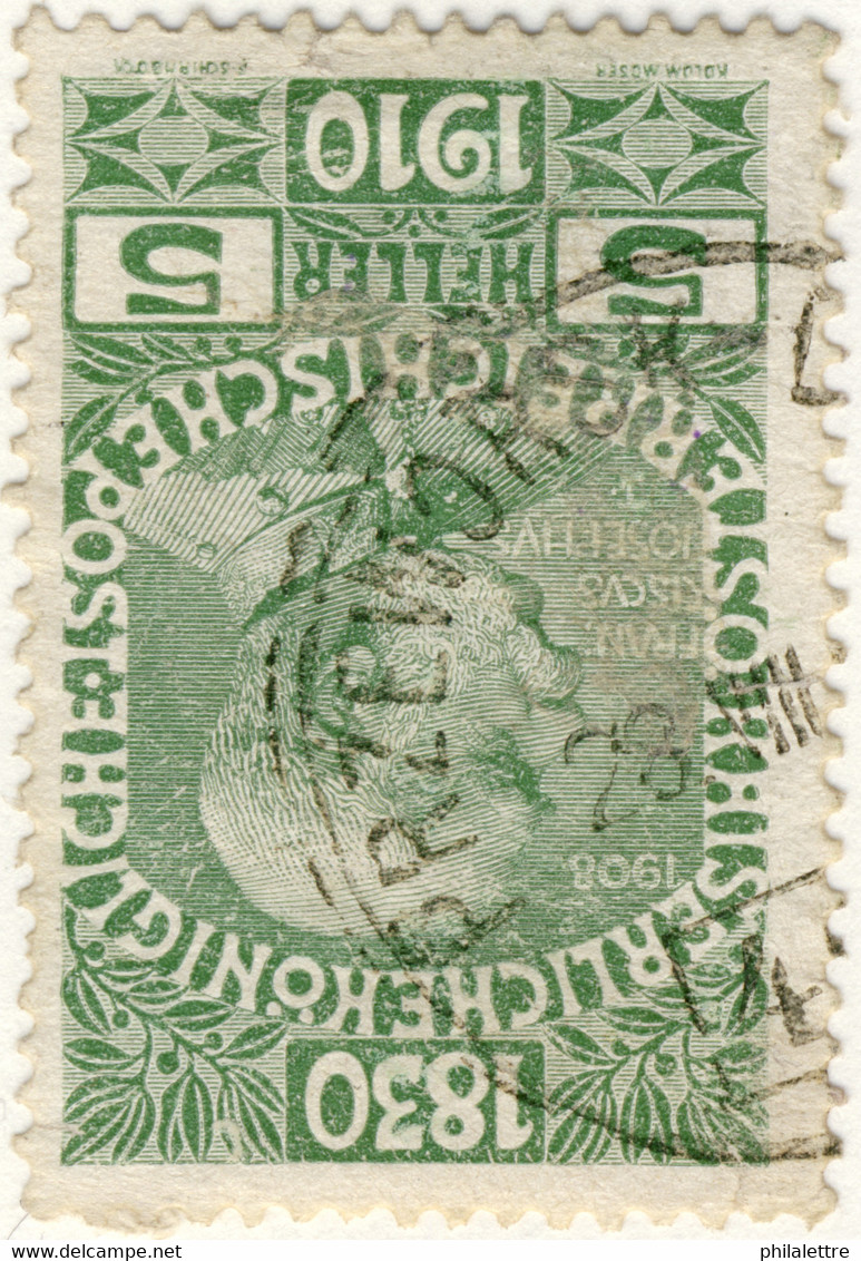 AUTRICHE / ÖSTERREICH / POLEN - PRZEWORSK-DEMBICA 490 Bahnpoststempel On Mi.164 - Gebraucht