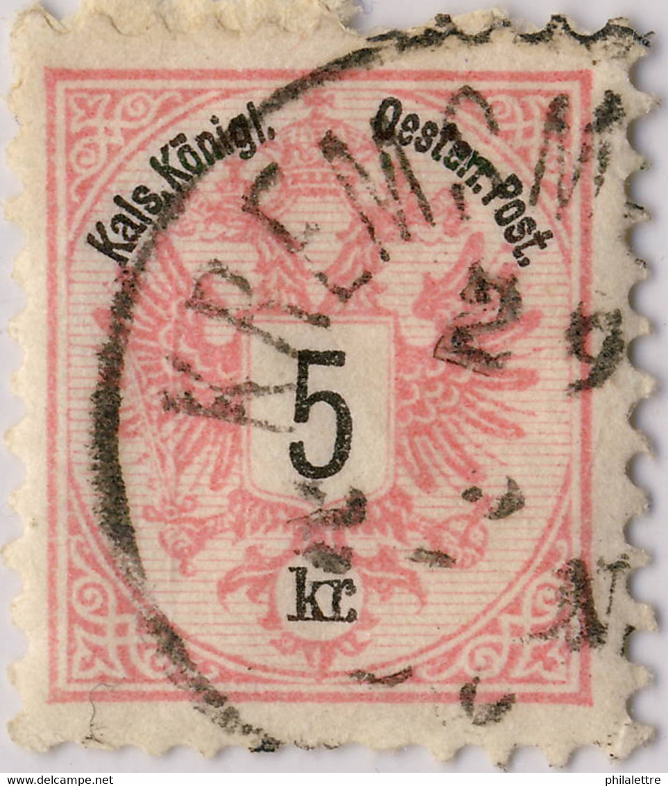 AUTRICHE / AUSTRIA 188? " KREMSMÜNSTER " (gEje Klein 2377c) /Mi.46 P.10 - Oblitérés