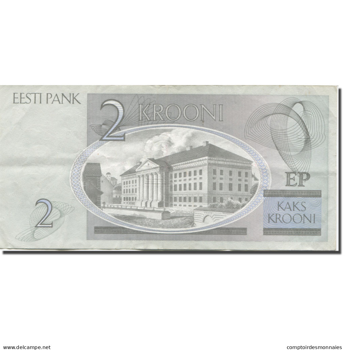 Billet, Estonia, 2 Krooni, 2006, 2006, KM:85a, TTB - Estonia