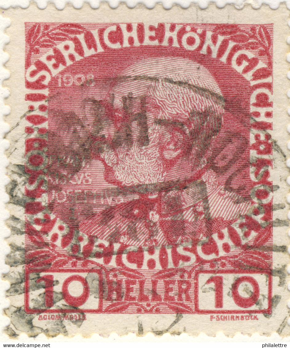 AUTRICHE / ÖSTERREICH - STARKENBACH-ROCHLITZ Nr.381 Bahnpoststempel On Mi.144 - Oblitérés