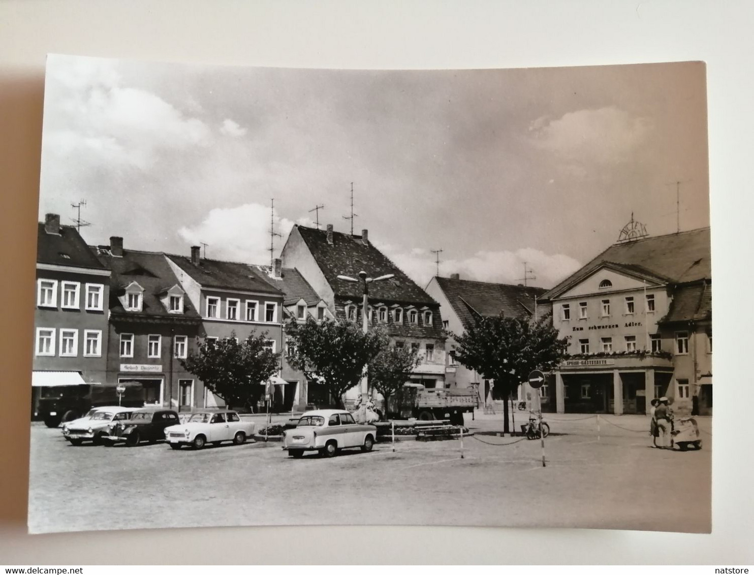 1972..GERMANY..VINTAGE POSTCARD..KONIGSBRUCK..KARL-MARX-PLATZ - Koenigsbrueck