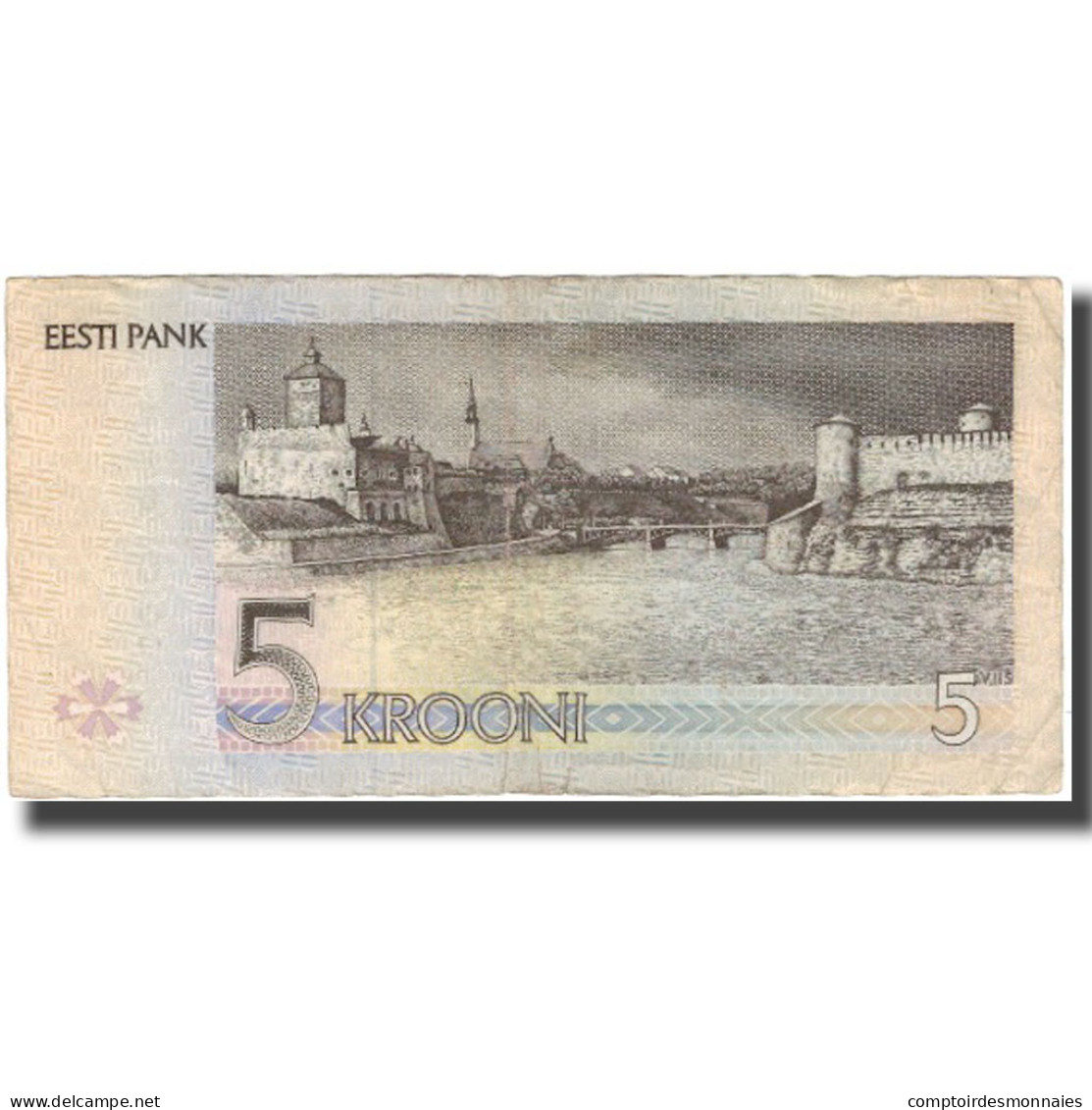 Billet, Estonia, 5 Krooni, 1994, KM:76a, B+ - Estonie