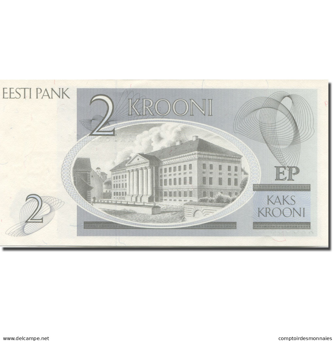 Billet, Estonia, 2 Krooni, 1991-1992, 1992, KM:85a, NEUF - Estonia