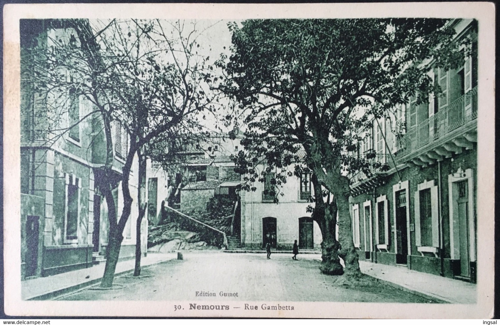 FRANCE, FRANCIA.......” NEMOURS “......Rue Gambetta.... - Nemours