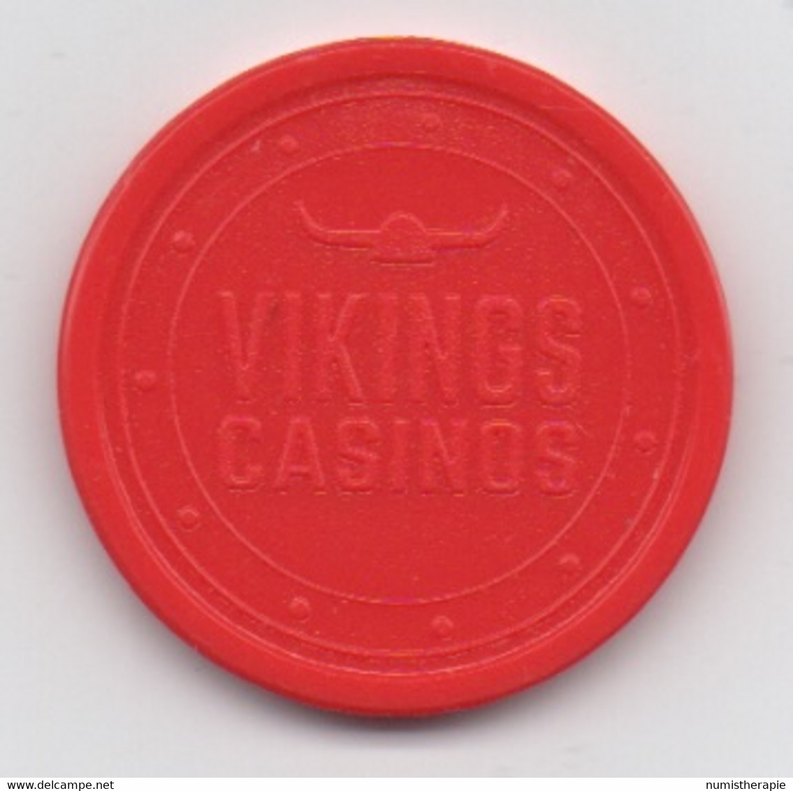 France : Petit Jeton De Casino S Vikings (Diamètre 29 Mm / Poids 1 Gr) - Casino