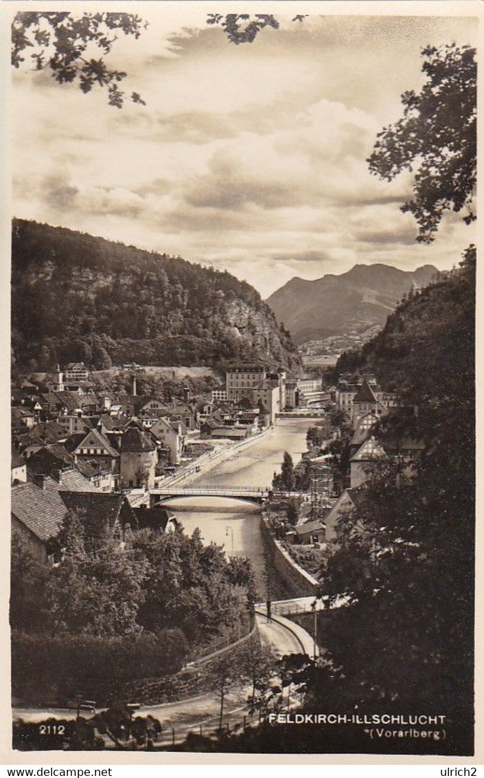 AK Feldkirch - Illschlucht  - 1932 (52397) - Feldkirch