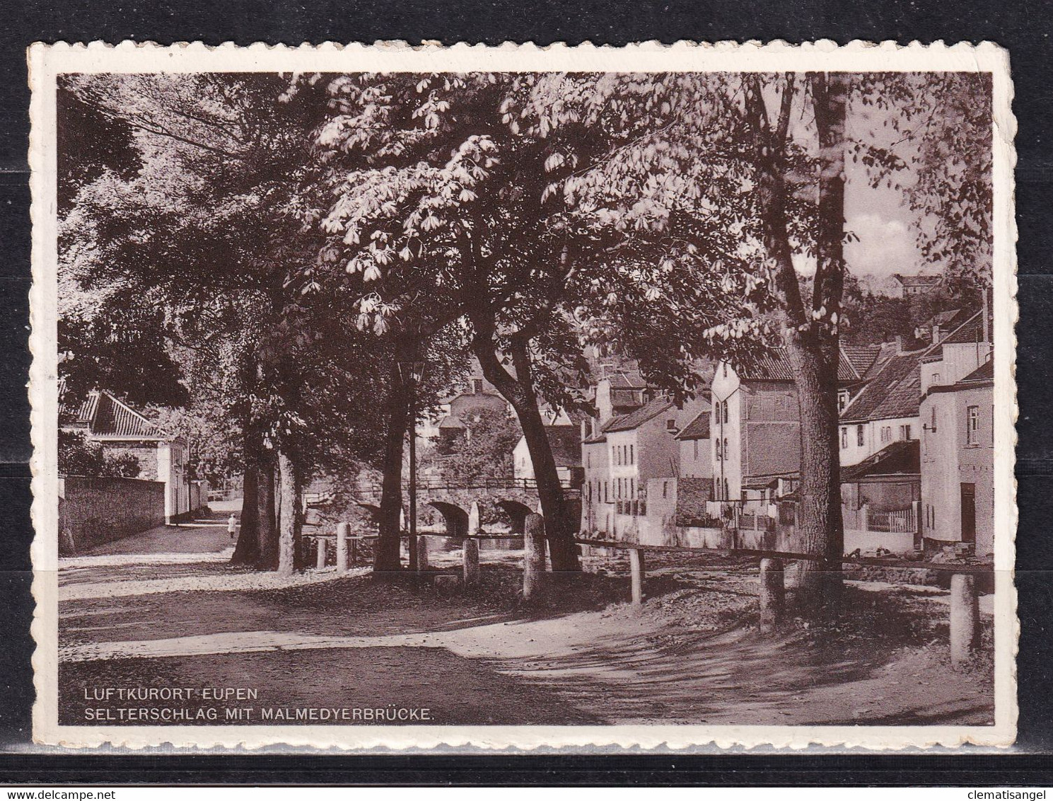 60U * LUFTKURORT EUPEN * SELTERSCHLAG MIT MALMEDYERBRÜCKE * STEMPEL * HEIMKEHR INS GROSSDEUTSCHE VATERLAND 1940**! - Eupen Und Malmedy