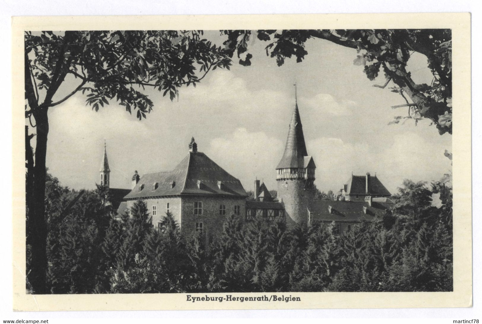 Eyneburg-Hergenrath Belgien 1956 Emmaburg Kelmis - La Calamine - Kelmis