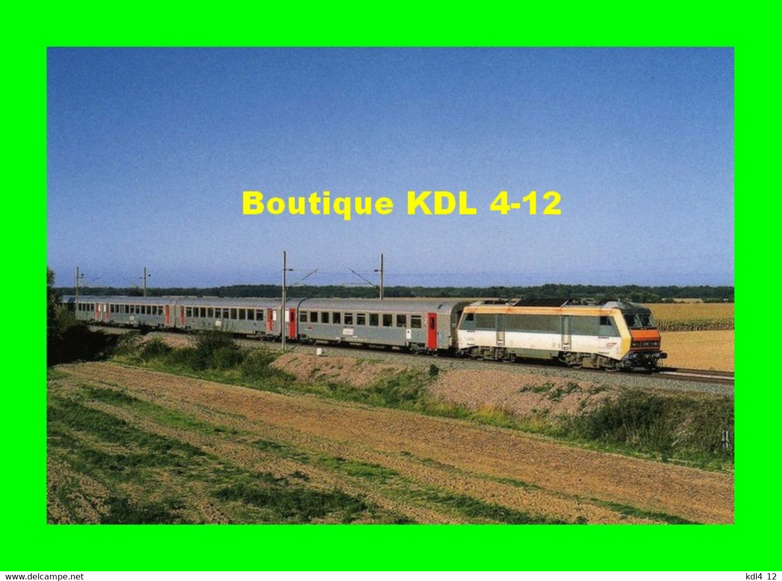 RU 0451 - Train - Loco BB 26018 Vers ROUFFACH - Haut Rhin - SNCF - Rouffach