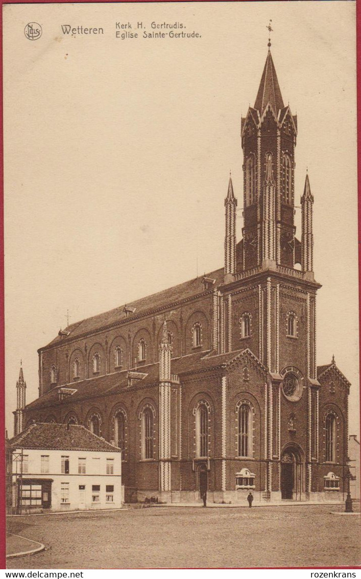 Wetteren Kerk H. Gertrudis Eglise Sainte Gertrude Sint-Gertrudiskerk (In Zeer Goede Staat) - Wetteren