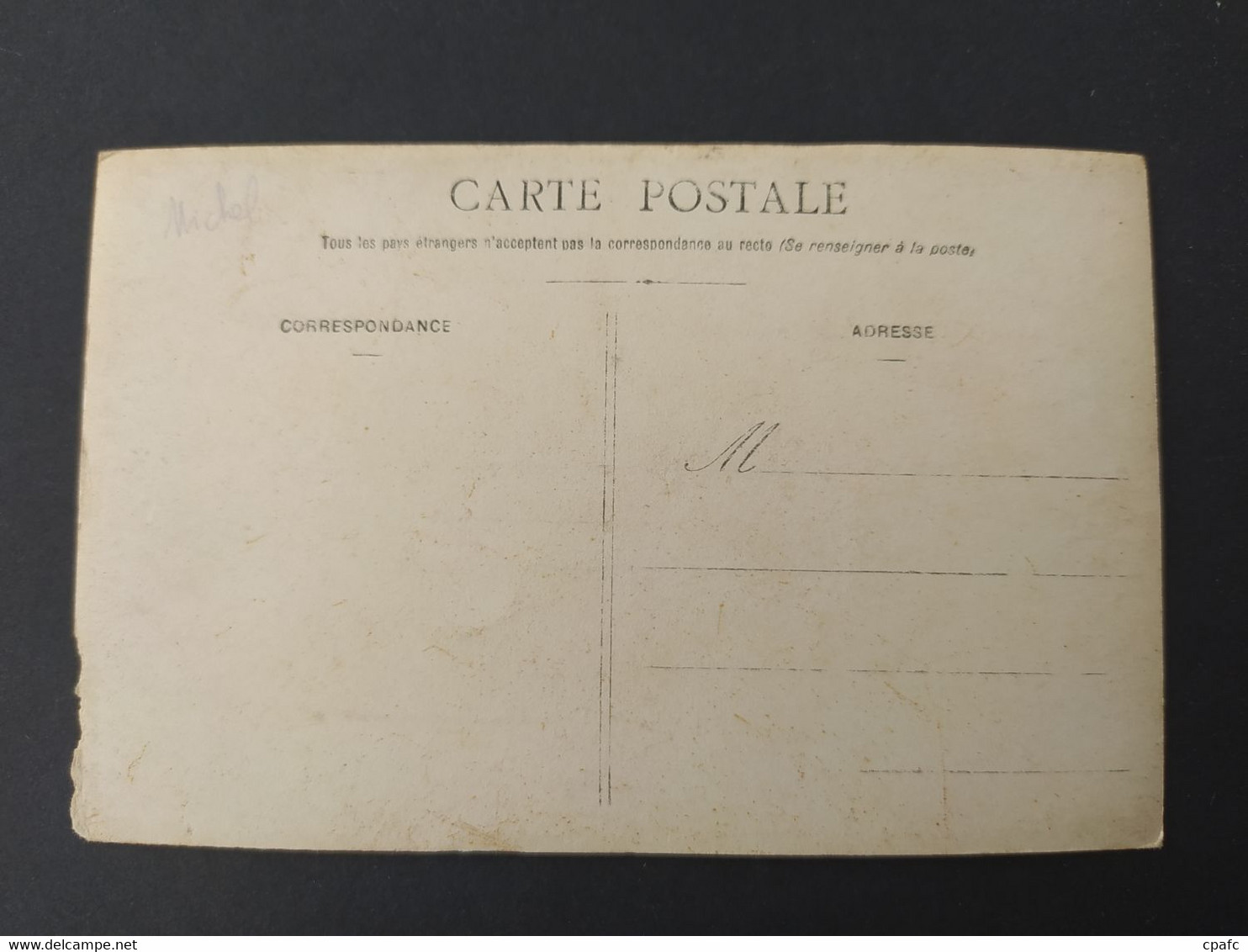 Carte Photo De Bateau "MICHET" Ou "MICHEL" Au "Hâvre" - Sin Clasificación