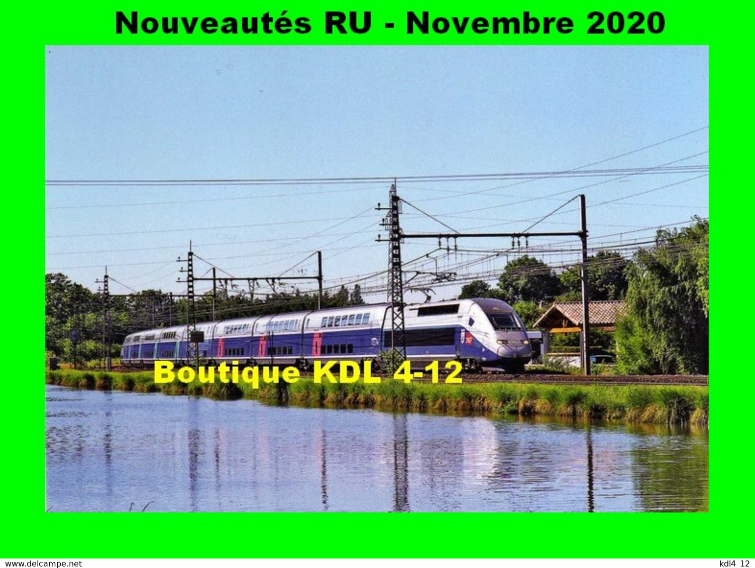 RU 1845 - TGV Dasye Rame 716 Vers GRISOLLES - Tarn Et Garonne - SNCF - Grisolles