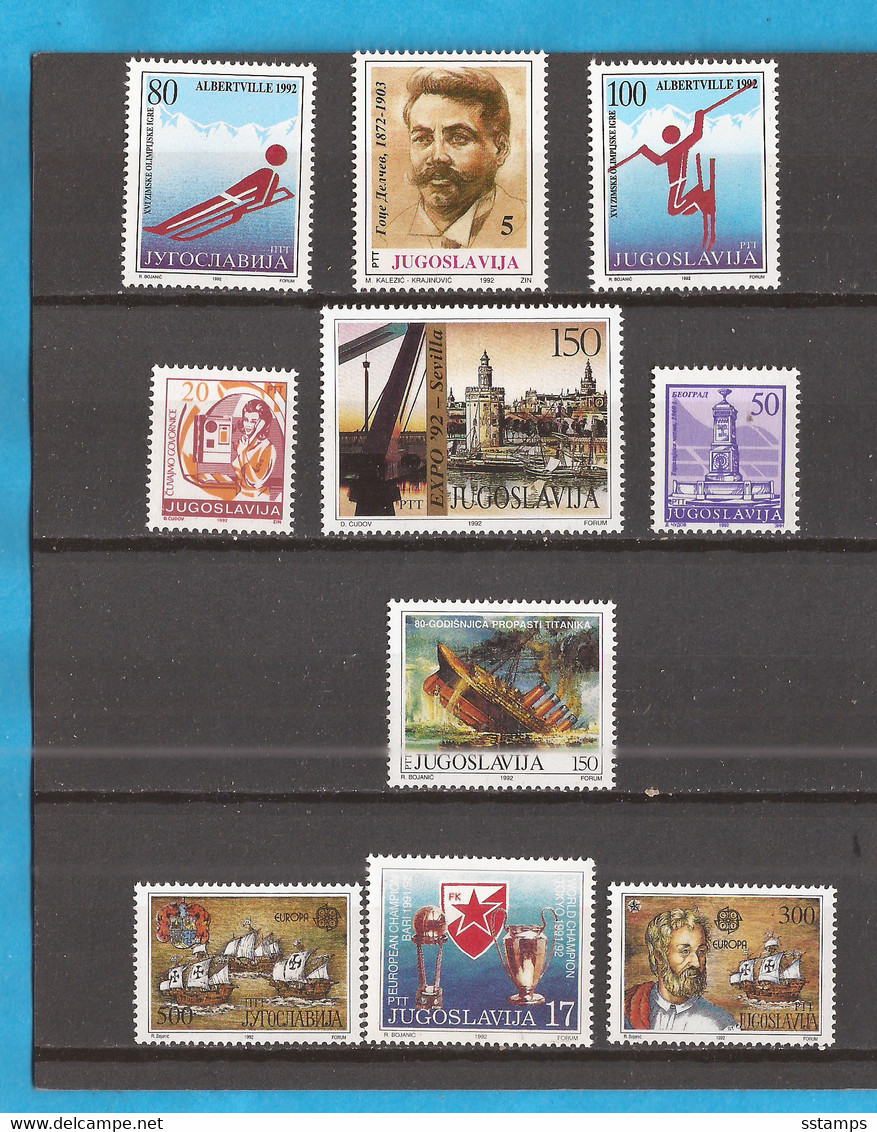 YU -10-10 40-50 AUSVERKAUF BILLIG GUTE QUALITET  JUGOSLAVIJA JUGOSLAWIEN   MNH - Colecciones & Series