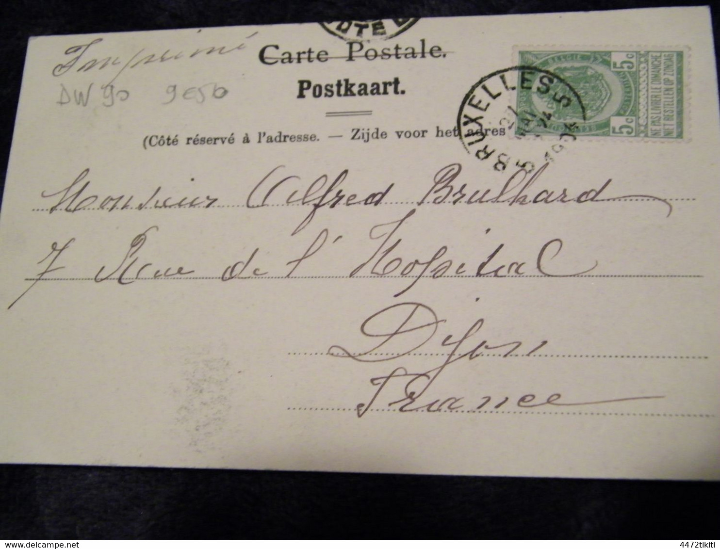 CPA - Belgique - Ternat Ternath - La Drève Du Château - 1904 - SUP - (DW 90) - Ternat
