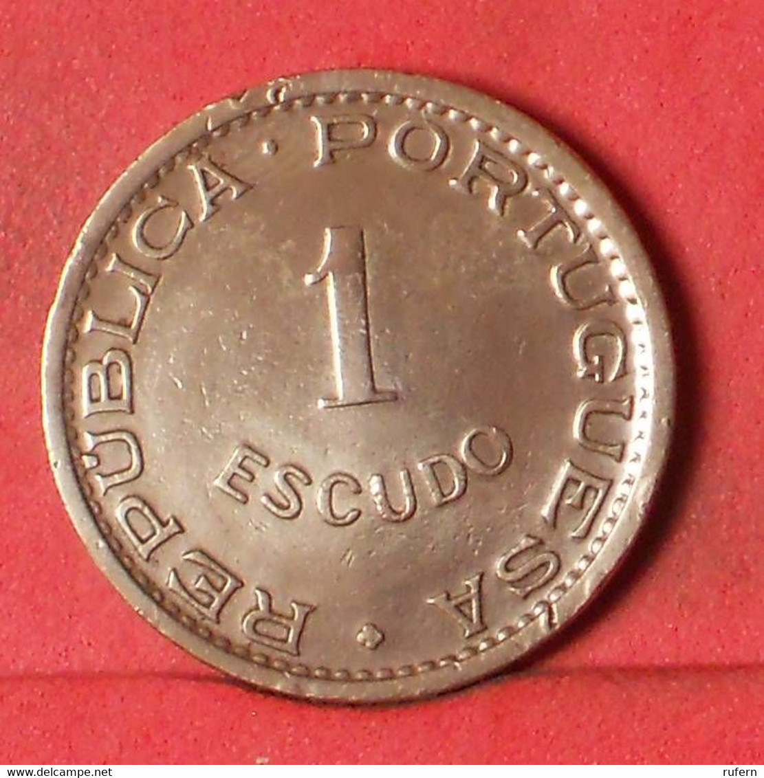 SAINT THOMAS E PRINCIPE 1 ESCUDO  1962 -    KM# 18 - (Nº38587) - Sao Tome Et Principe