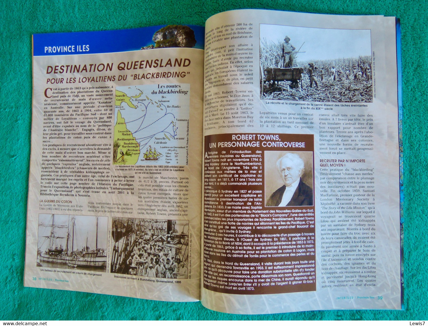 Magazine Inflight : AIR CALEDONIE Domestic Airlines - Flugmagazin