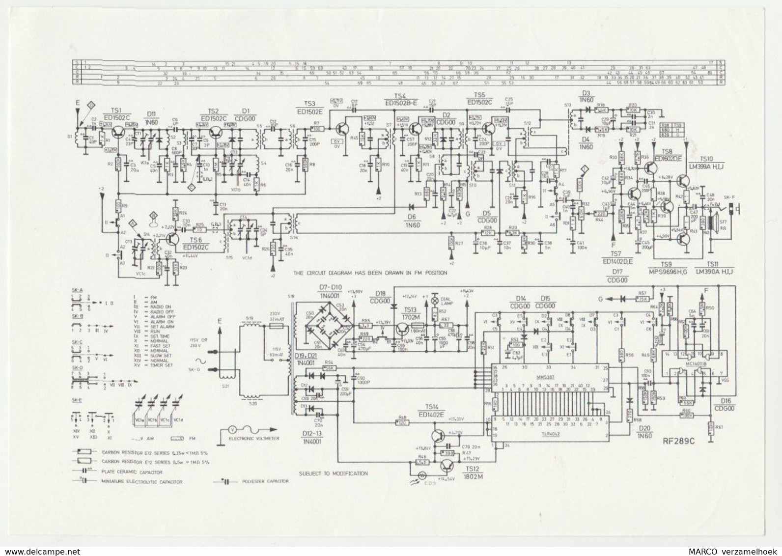 Handleiding-user Manual BLAUPUNKT Werke Gmbh Hildesheim (D) Ranger Radio-recorder 7 655 030 - Literatuur & Schema's