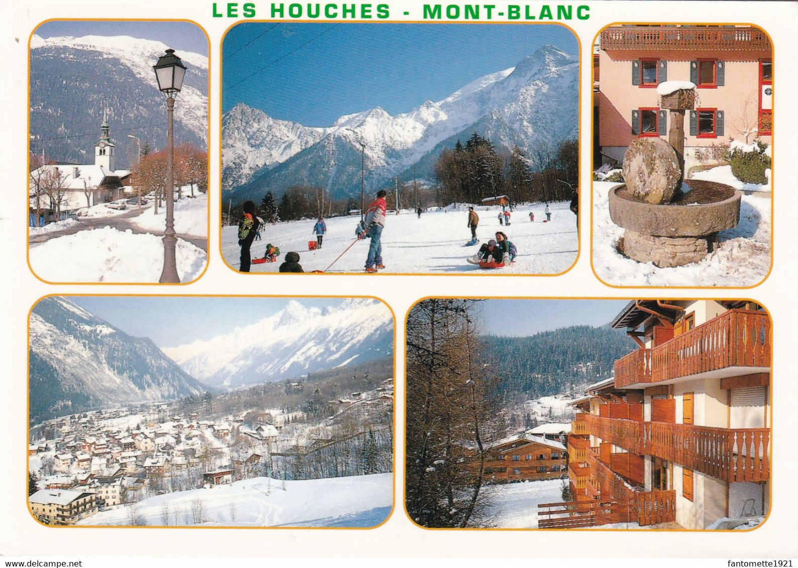 LES HOUCHES  DIFFERENTS ASPECTS DU VILLAGE (ANA5) - Les Houches