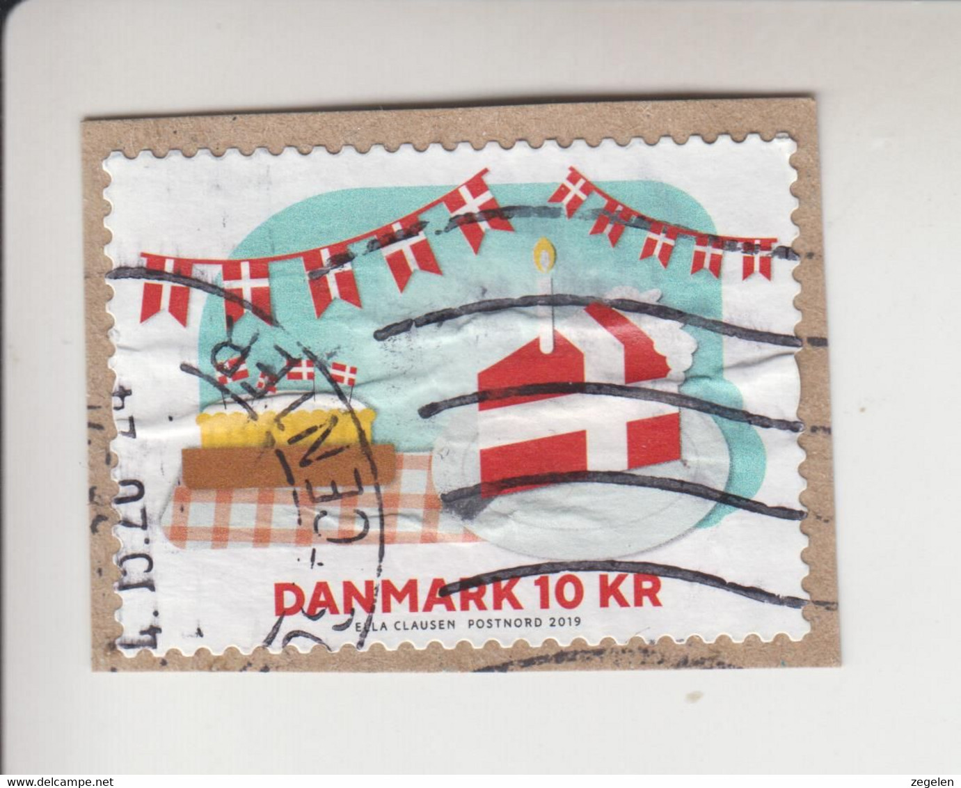 Denemarken Michel-cat.1964 Gestempeld(gebruikt) Tanding 13 1/2x13 - Other & Unclassified