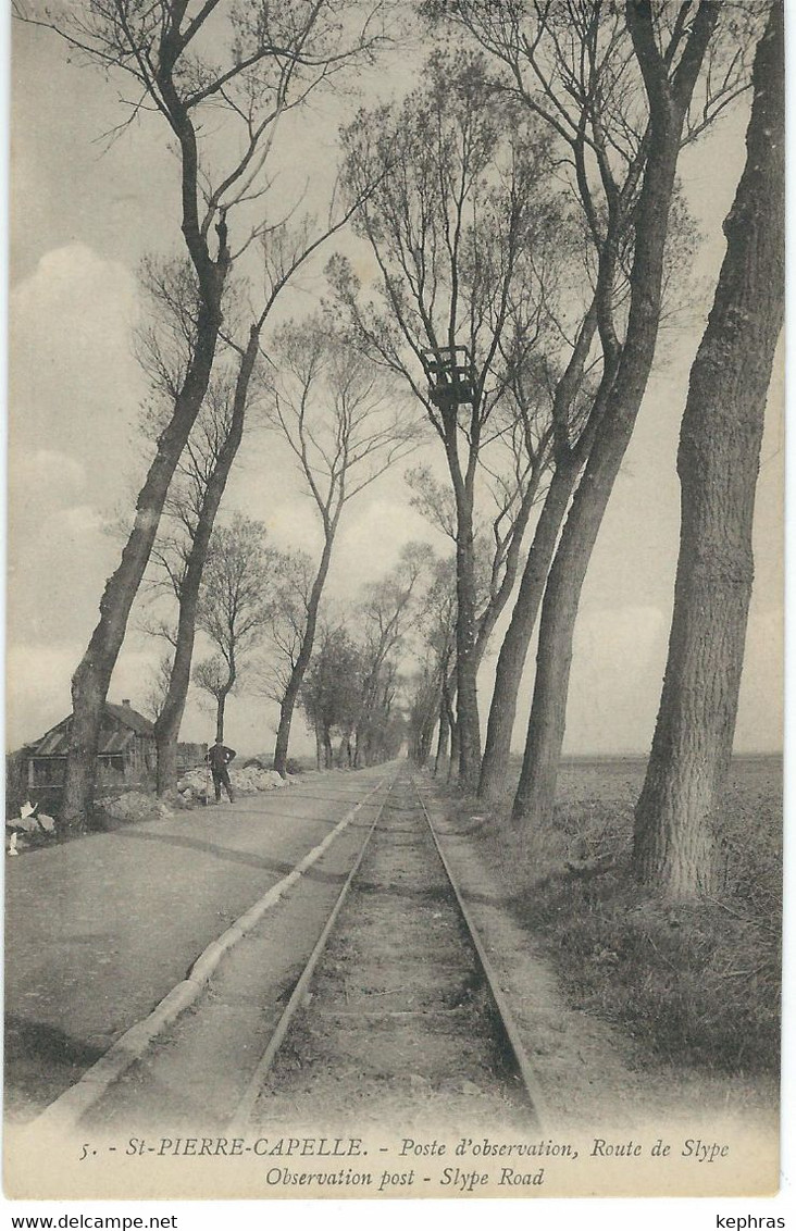 5. - ST. PIERRE-CAPELLE : Poste D'observation Route De SLYPE - Middelkerke