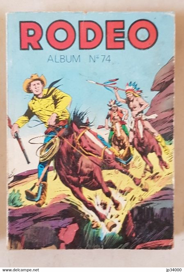 RODEO Reliure N°74 Contenant Les N°360/62. Editions LUG 1981. Bon état - Nevada