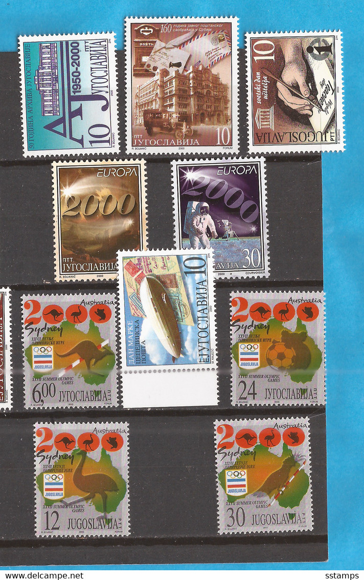 YU -10-10 40-50   EUROPA CEPT  AUSVERKAUF BILLIG GUTE QUALITET  JUGOSLAVIJA JUGOSLAWIEN   MNH - Colecciones & Series