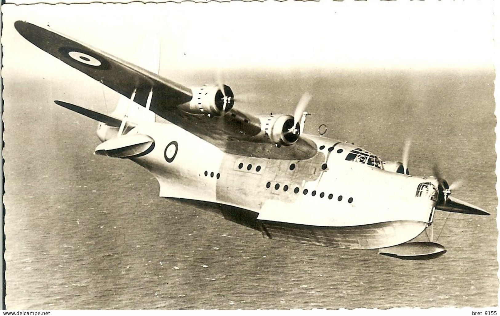 AVIATION AVION ROYAL AIR FORCE SHORT SUNDERLAND VISA CENSURE 7195 - 1939-1945: 2. Weltkrieg