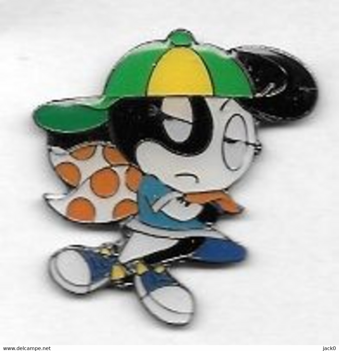 Pin's  Cinéma, B D, DISNEY, Personnage  Avec  Une  Casquette - BD