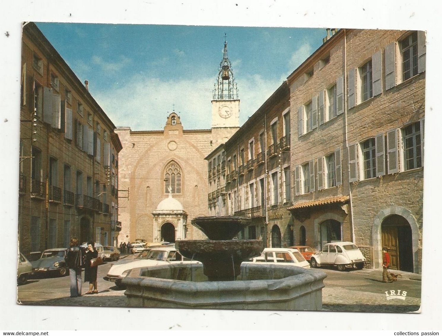 Cp , Automobiles , CITROEN 2 CV , DS.... Voyagée 1975 ,,PERPÏGNAN , 66 - Turismo