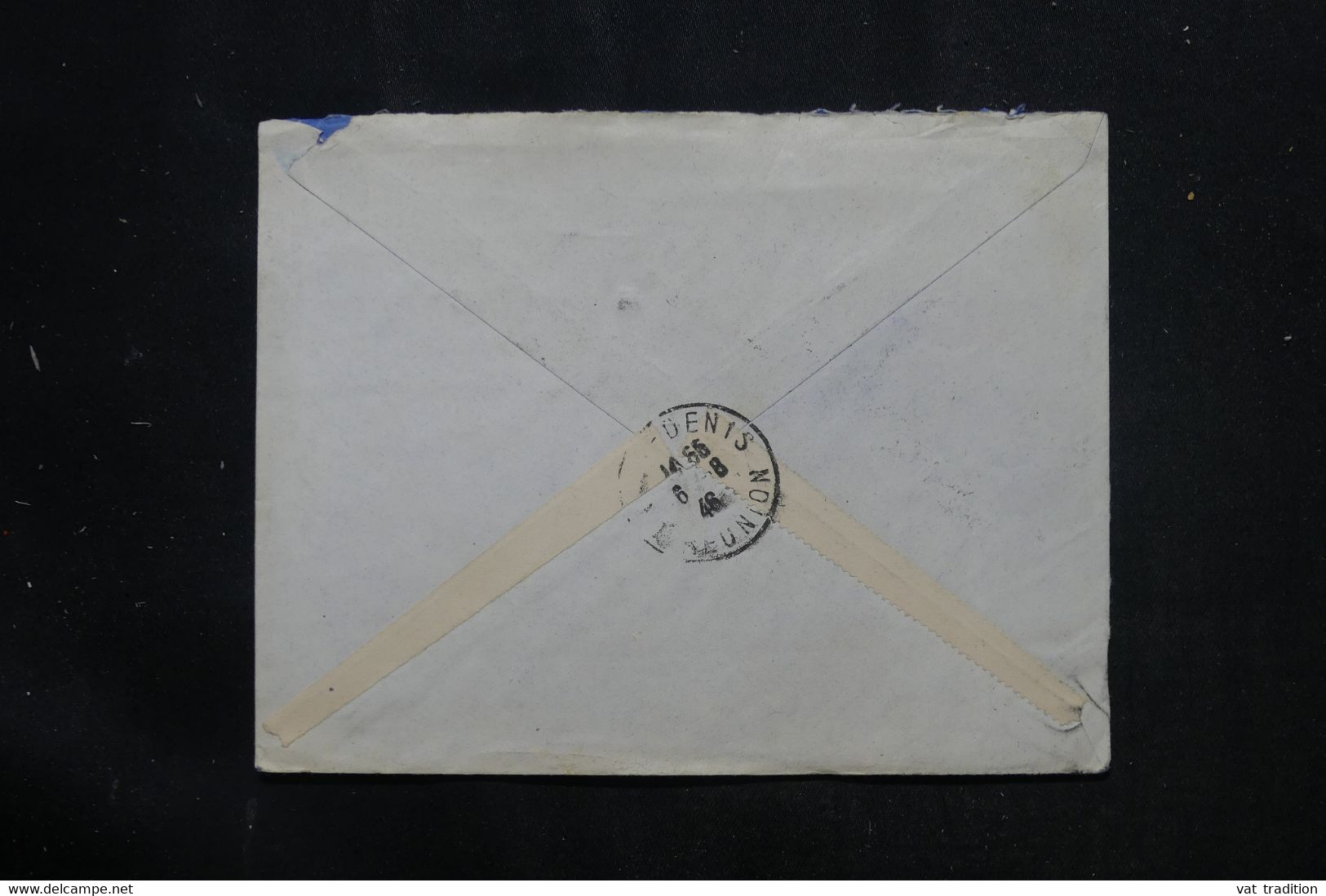 RÉUNION - Affranchissement De St Denis Sur Enveloppe De Ste Clotilde Pour Montpellier En 1946 - L 75067 - Covers & Documents