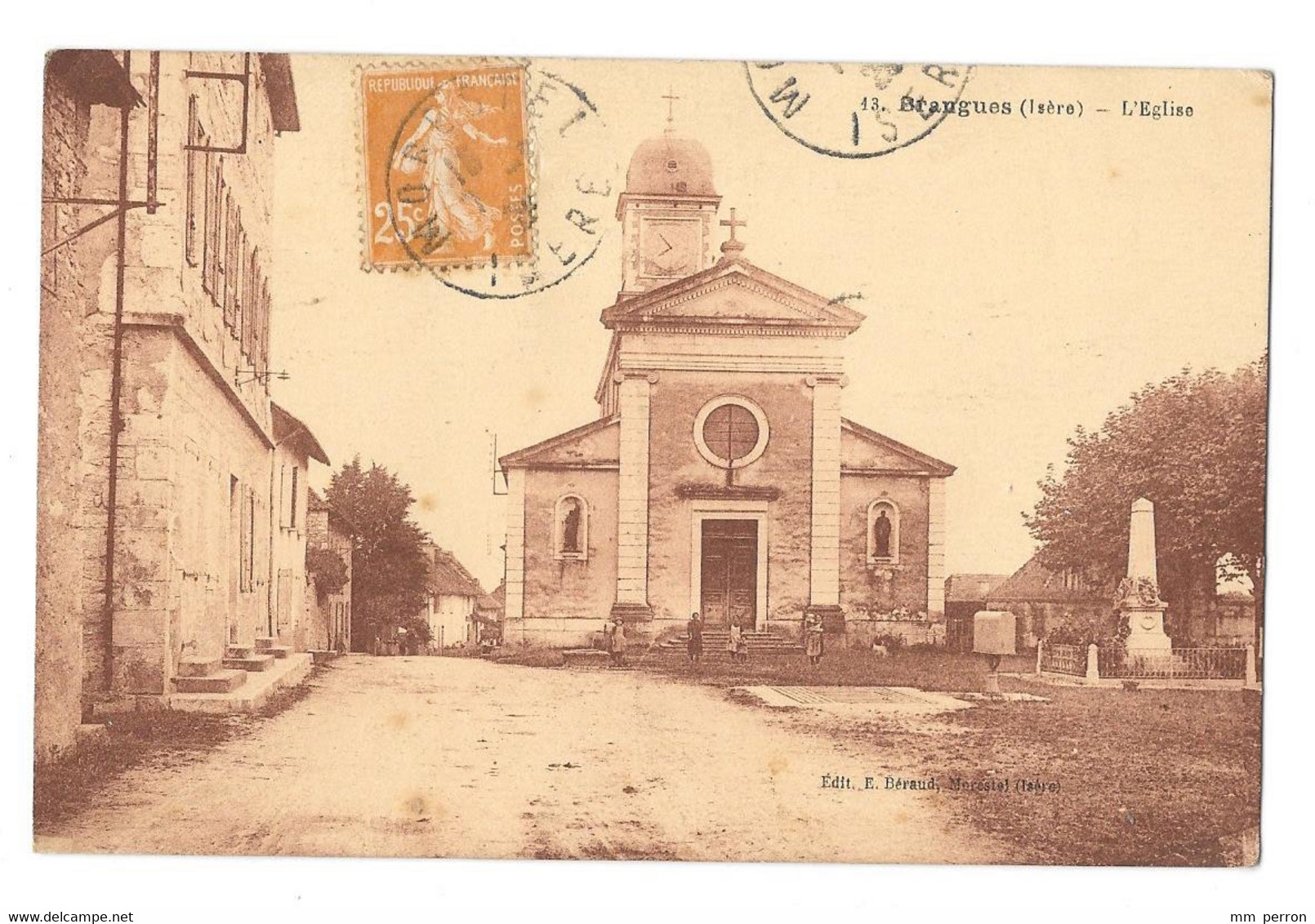 (28143-38) Brangues - L'Eglise - Brangues