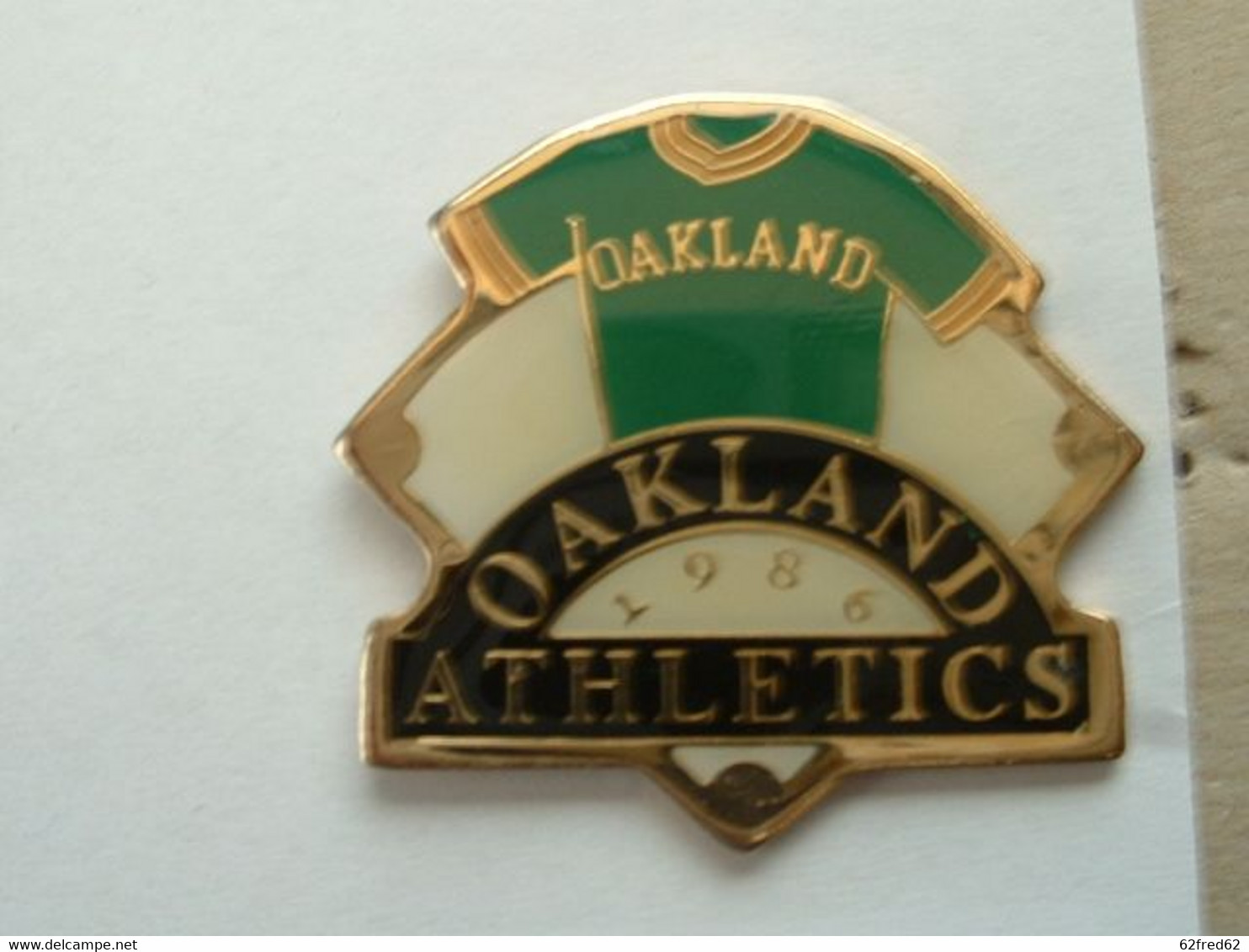 PIN'S BASEBALL - OAKLANS ATHLETICS 1986 - Honkbal