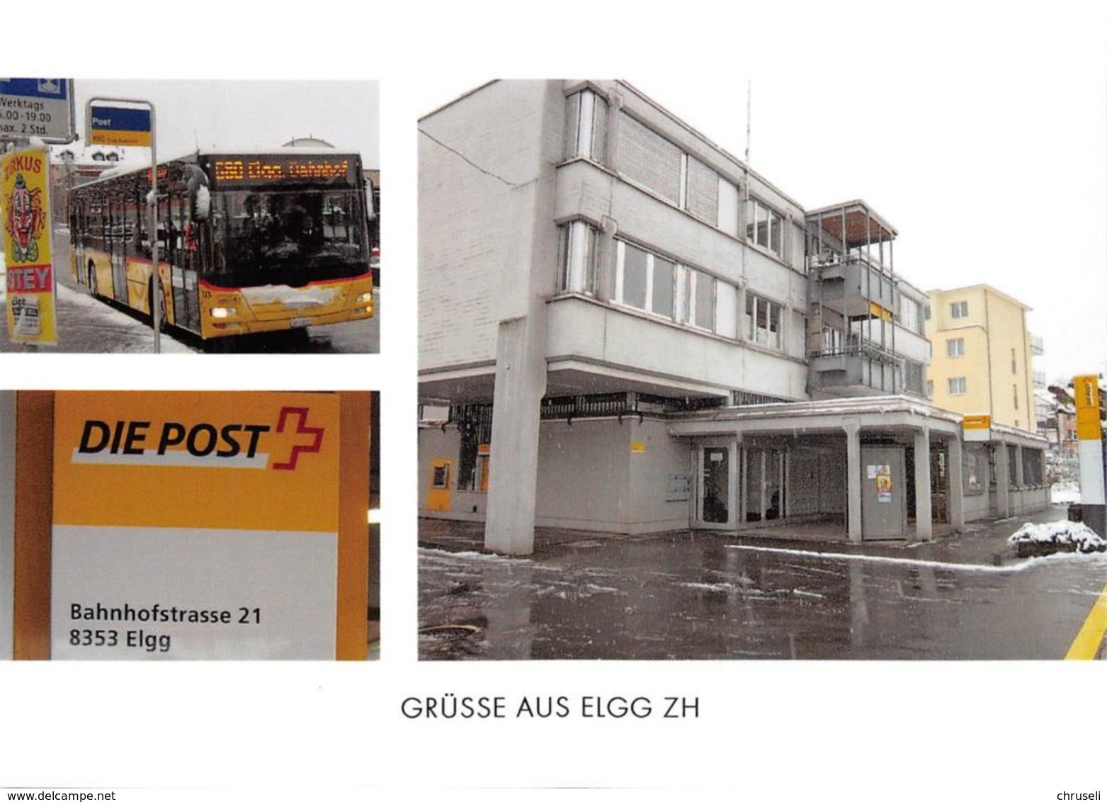 Elgg  3 Bild  Postauto   Limitierte Auflage! - Elgg