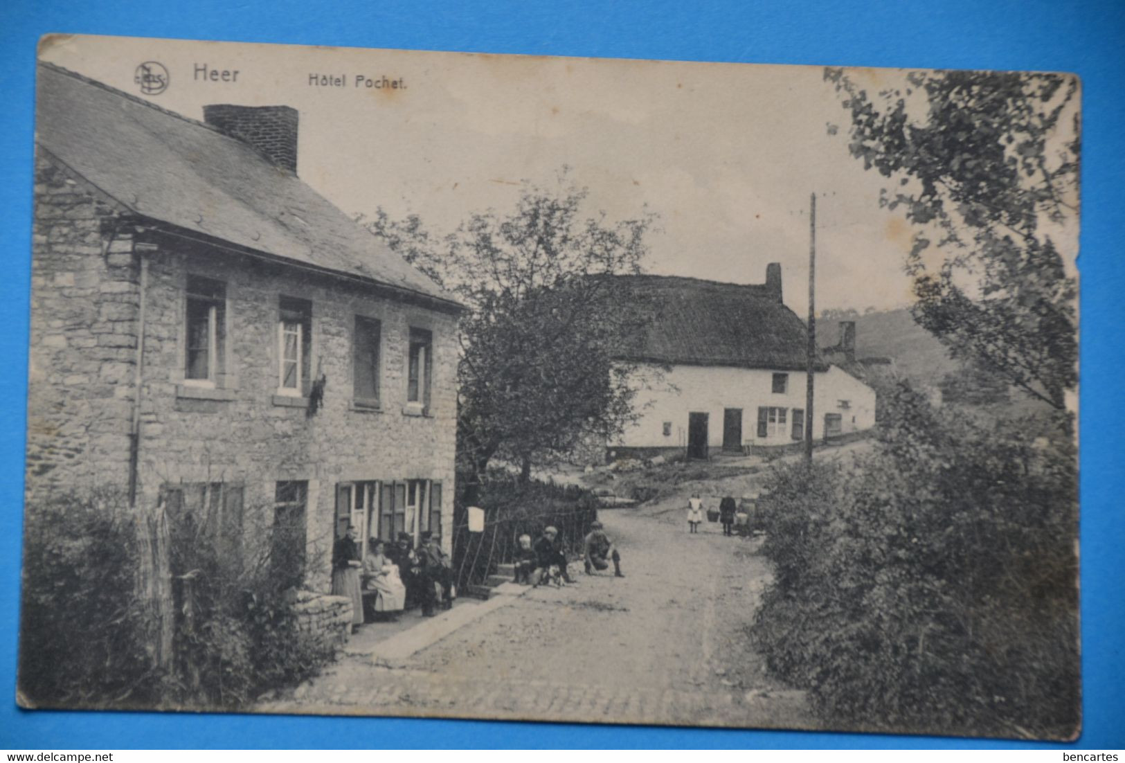 Heer 1913 Près De Hastière: Hôtel Pochet Très Animée - Hastiere